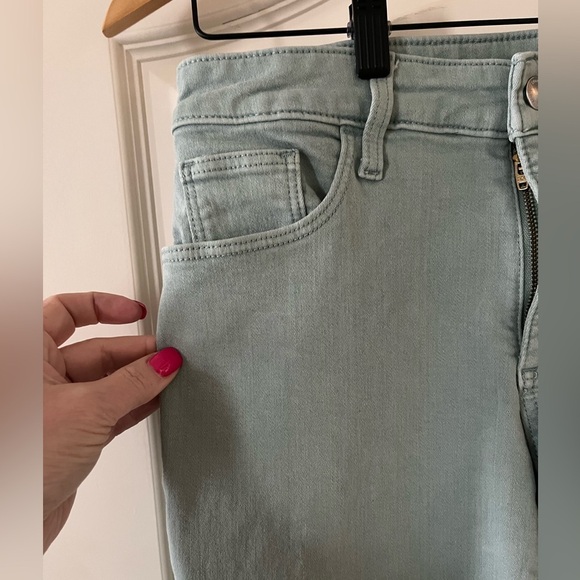 Universal Thread Mint Green Mid Rise Skinny Jeans Women’s Size 8 - Picture 6 of 16